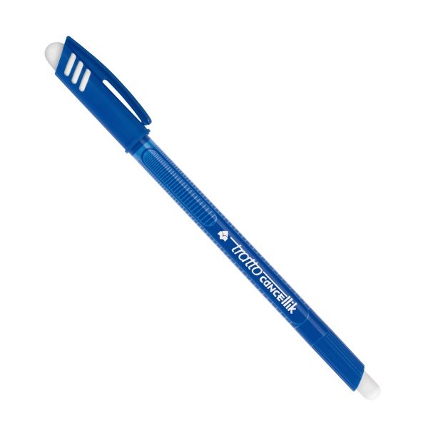 Penna a sfera cancellabile Tratto Cancellik - blu - Tratto medio