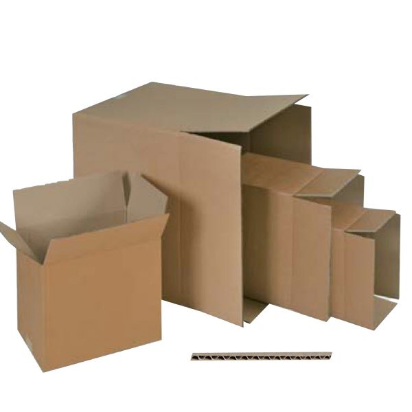 Scatole in cartone onda doppia - F.to 40x30x30 cm