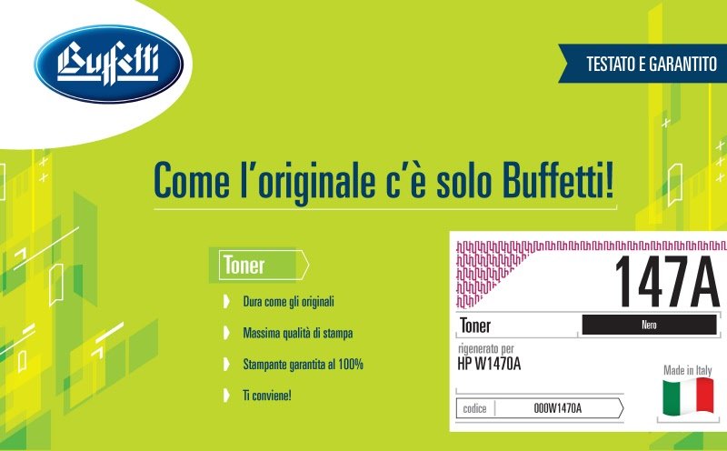 Toner HP - Compatibile Rigenerato 147A W1470A - Nero - 10.500 pag