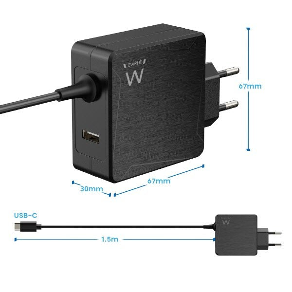 Caricabatterie per notebook - 65W