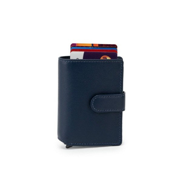 Porta carte Axel Plus - blu oceano