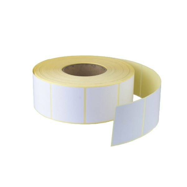 Rotolo 300 etichette permanenti in carta termica - 41x89 mm - Badge e spedizioni. Compatibili stampante LP e Dymo LW450