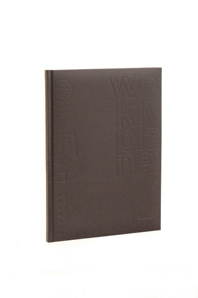 Agenda settimanale tavolo 12 mesi - 2027 - 19,5x26,5 cm - copertina sintetico - interno fisso - tortora