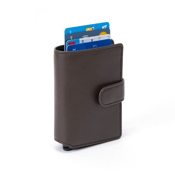 Porta carte Axel - marrone