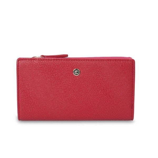 Portafoglio Eva - rosso ciliegia
