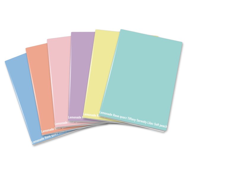Maxiquaderno Happy Color Pastello - Rigatura 0Q - Quadretto da 5mm con margine - 80 g - A4 - copertine assortite