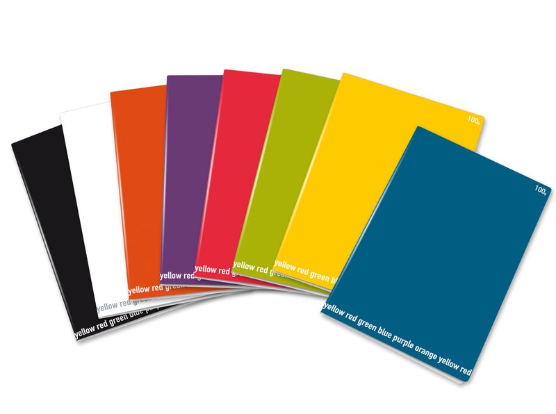 Maxiquaderno Happy Color - Rigatura 0B - Righe 3a elementare - 100 g - A4 - copertine assortite