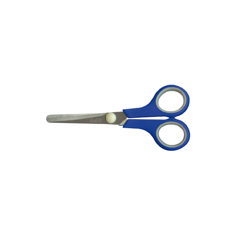 Forbici impugnatura soft antiscivolo - Lunghezza lama 15 cm - punta arrotondata