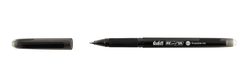 Penna gel con cappuccio cancellabile Rewtriter - tratto fine - colore nero