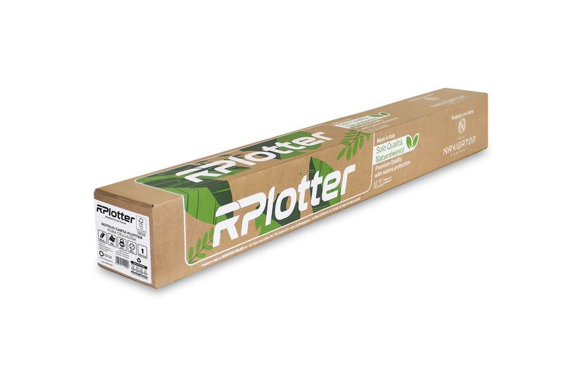 Rotolo plotter Navigator 80 gr - 91.4 x 50 mt