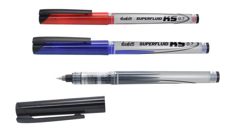 Roller superfluid KS 0.7 con cappuccio - punta fine - colore blu