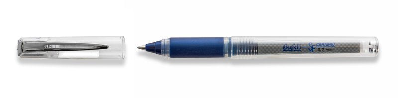 Roller superfluid con cappuccio - punta fine - colore blu