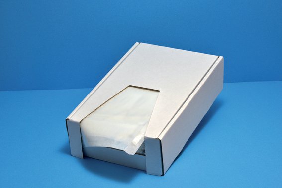 Buste adesive neutre per documenti postali - 175x125 mm - conf. 100 pz.