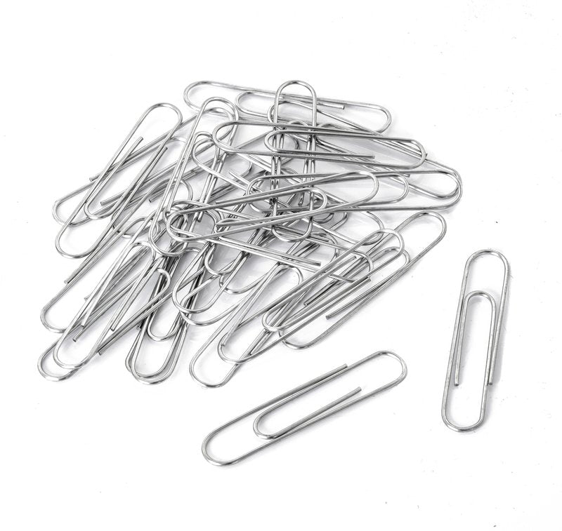 Fermagli zincati - acciaio - N. 5 - 49 mm - conf. 100 pezzi