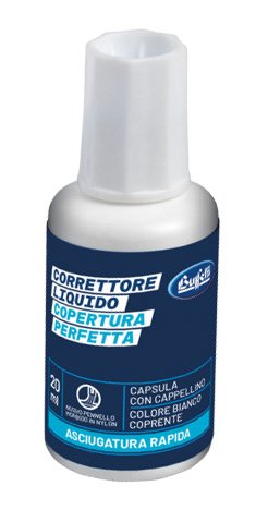 Correttore liquido con pennello - contenuto 20 ml