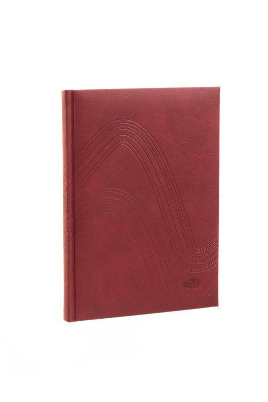 Agenda giornaliera 12 mesi - 2027 - 17,1x24 cm - rosso