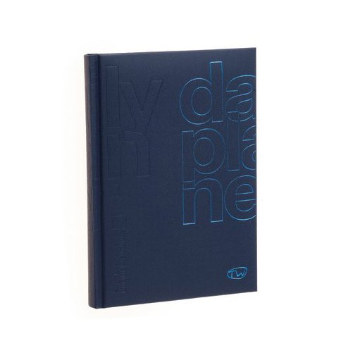 Agenda giornaliera 12 mesi - 2027 - 11x16,5 cm - sab/dom accoppiati - blu