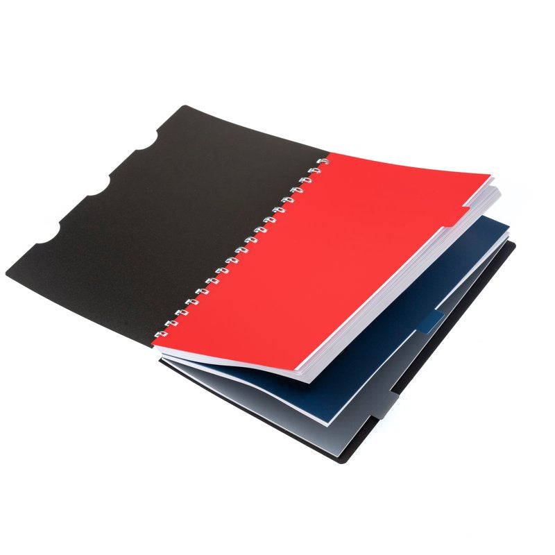Settimanale + notes a righe e bianco - 2027 -  f.to 14,5x20,5 cm