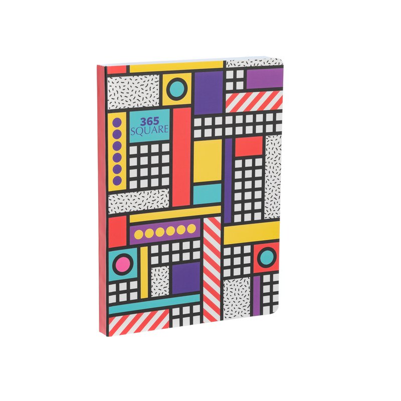Agenda giornaliera a quadretti blocco fisso - 2027 - f.to 14,5x20,5 cm.