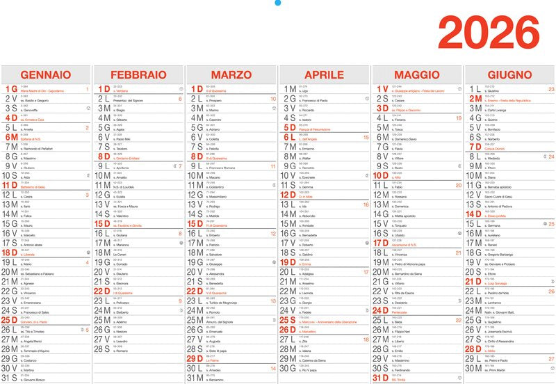 Tabella commerciale - f.to 48,8x33,4 - 2027