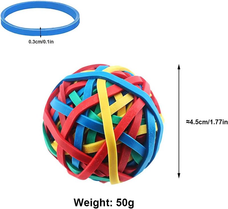 Sfera di elastici a fettuccia