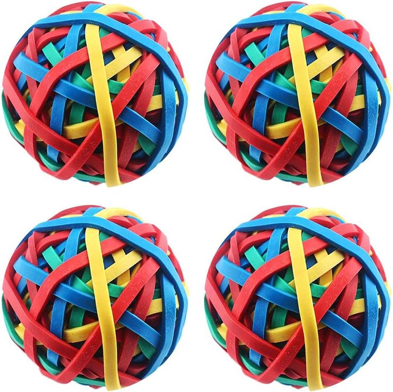 Sfera di elastici a fettuccia