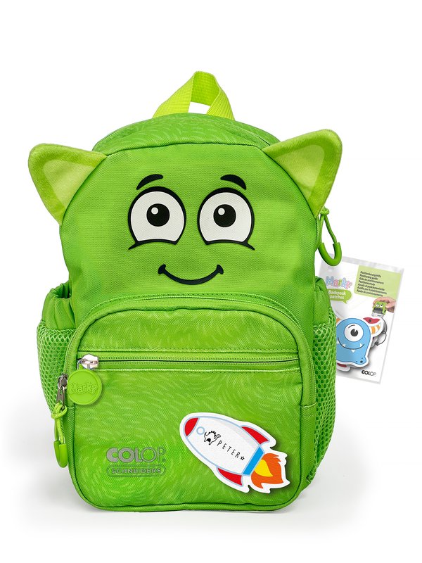 Zainetto verde - gattino