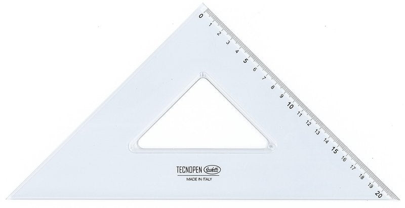 Squadra Tecnopen - 45° - 30 cm