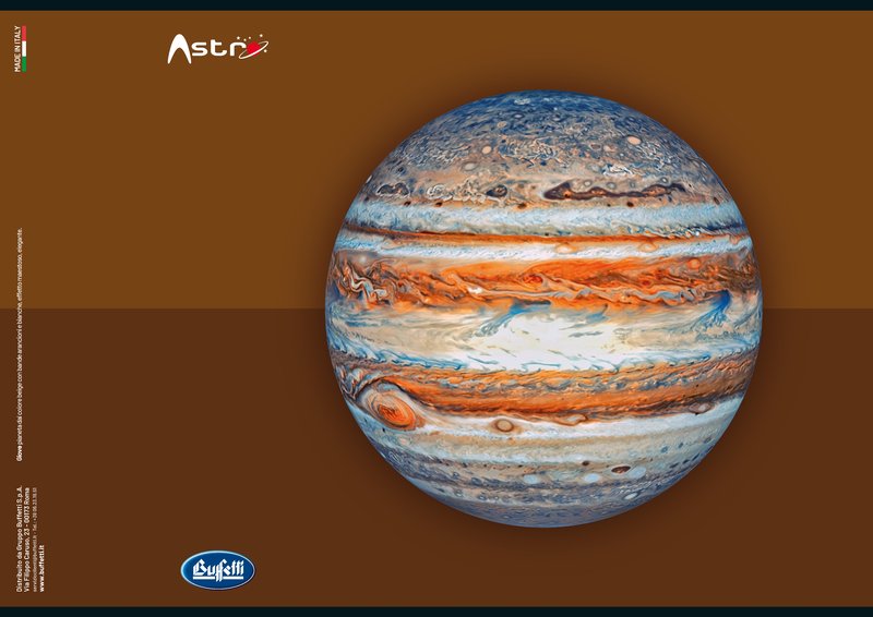 Maxiquaderno ASTRO - Rigatura 1R - Righe - 80 g - A4 - copertine assortite