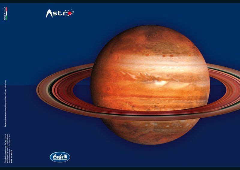 Maxiquaderno ASTRO - Rigatura 5M - Quadretto da 5mm - 80 g - A4 - copertine assortite