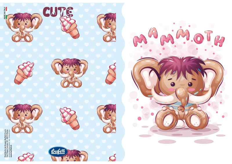 Maxiquaderno CUTE - Rigatura 5M - Quadretto da 5mm - 80 g - A4 - copertine assortite
