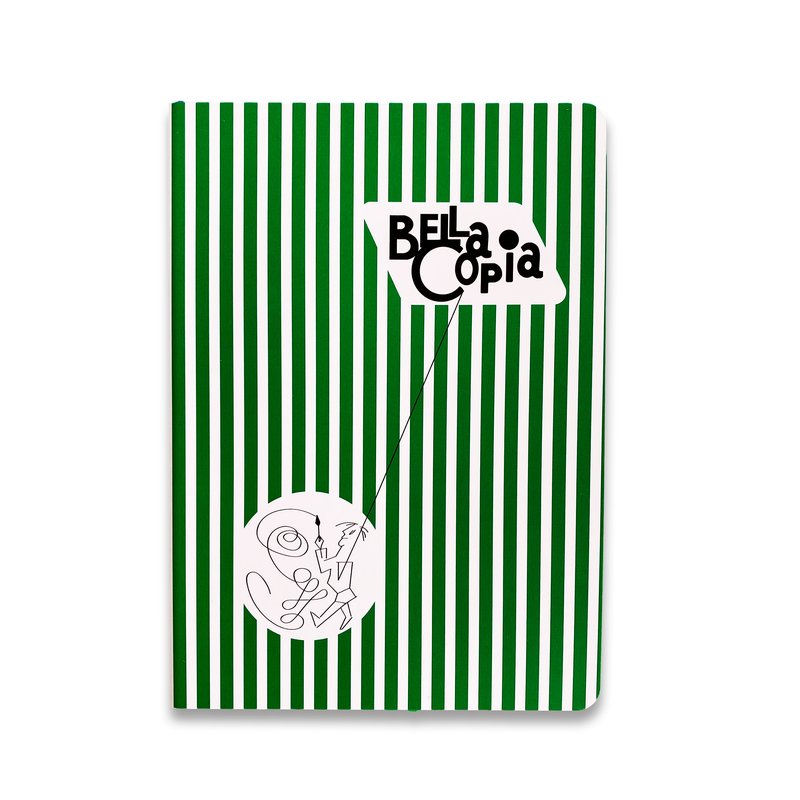 Taccuino BELLA COPIA copertina soft cover - BI - verde