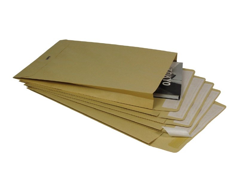 Buste a sacco avana con soffietti laterali - 25x35 cm