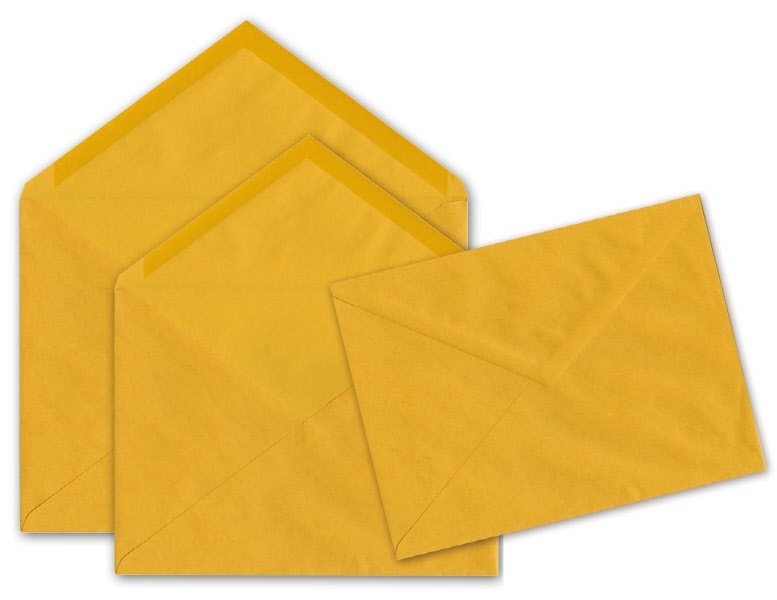 Buste gialle classiche e commerciali 18 x 24 cm - 80 g - conf. 25 pz.