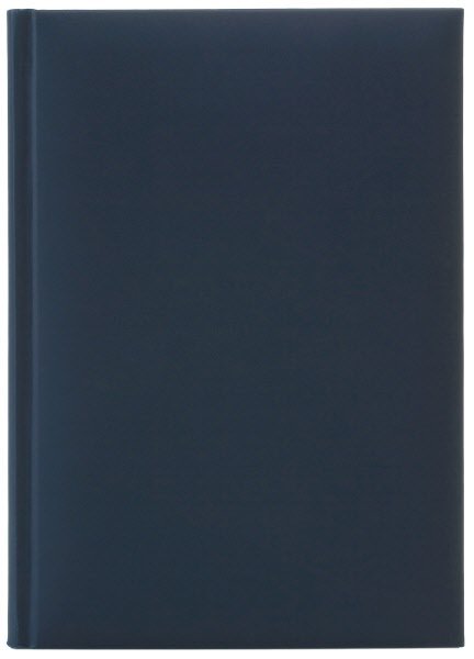 Agenda giornaliera 12 mesi - 2027 - 14,5x20,5 cm - in sintetico - sab/dom accoppiati - blu