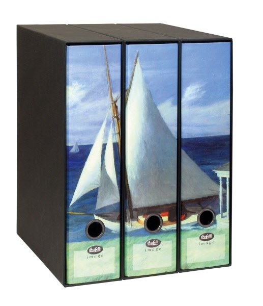 Set tre registratori Image "Pittura" selezione opere 5