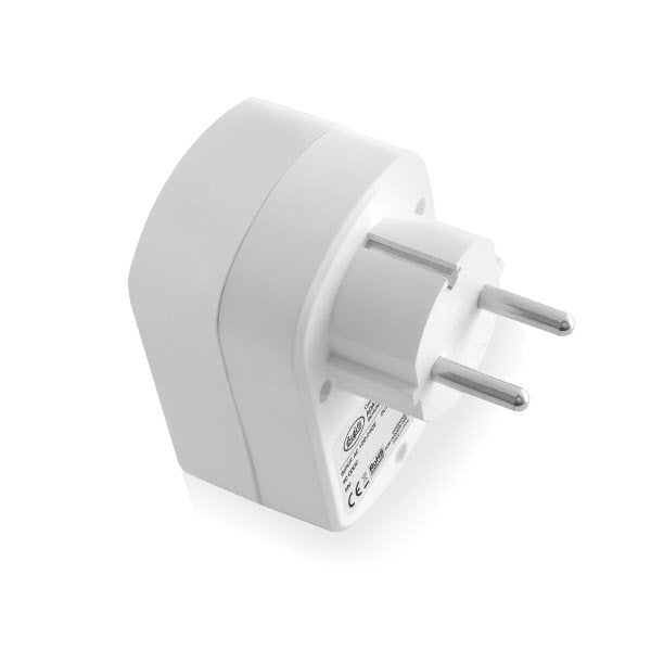 Adattatore multiplo Schuko  +2USB 3.1A