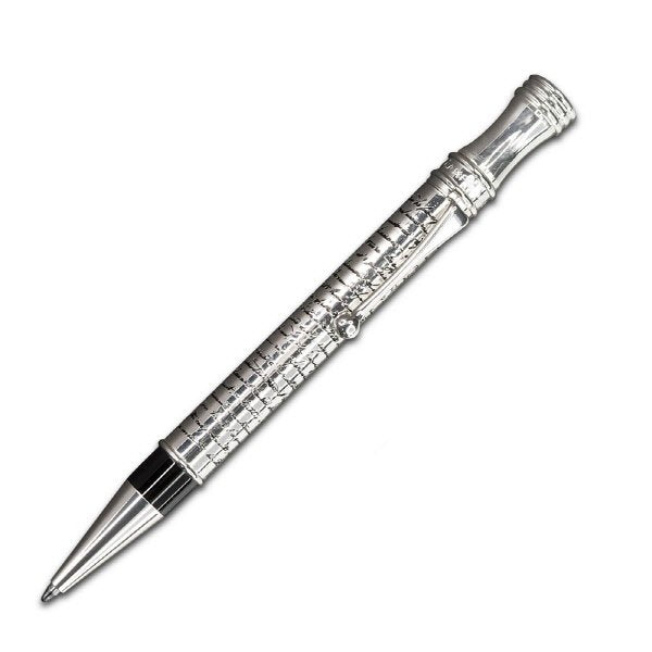 Penna a sfera Filigree - argento scritta