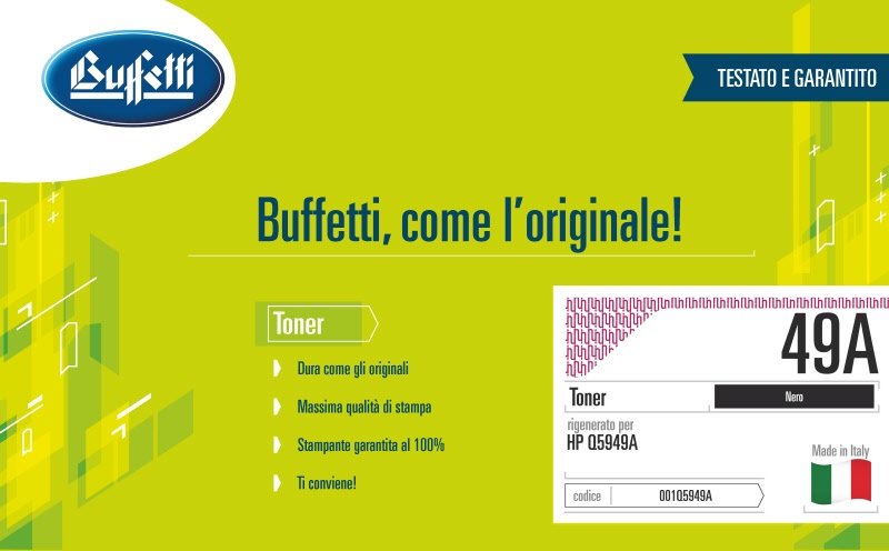Toner HP - Compatibile Rigenerato 49A Q5949A - Nero - 2.500 pag