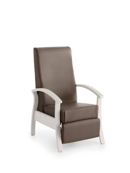 Sedia 08 trasformabile in chaise longue.Silver Age Collection