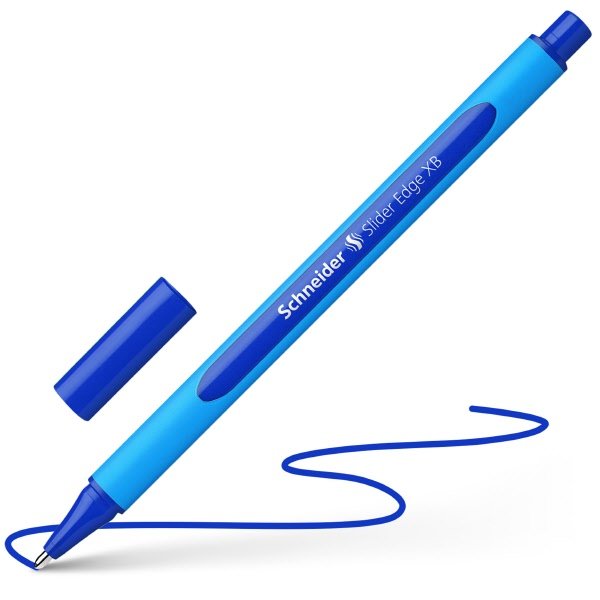 Penna a sfera Slider Edge tratto XB - blu