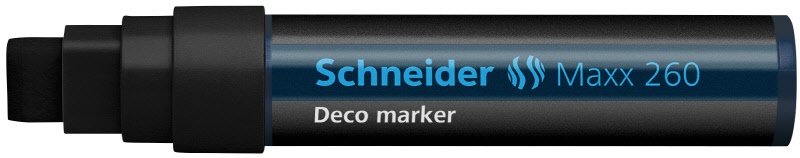 Marcatore gesso liquido MAXX 260 5-15mm - nero