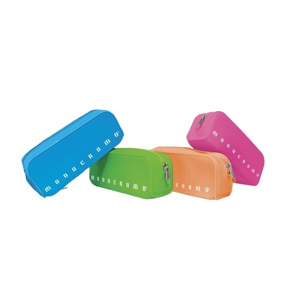Astuccio Monocromo Zip - colori assortiti