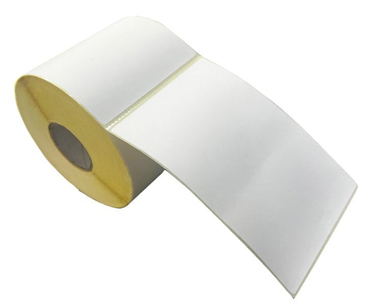 Rotolo da 350 etichette in carta adesive permanenti - f.to 100x150 mm - 1 pista