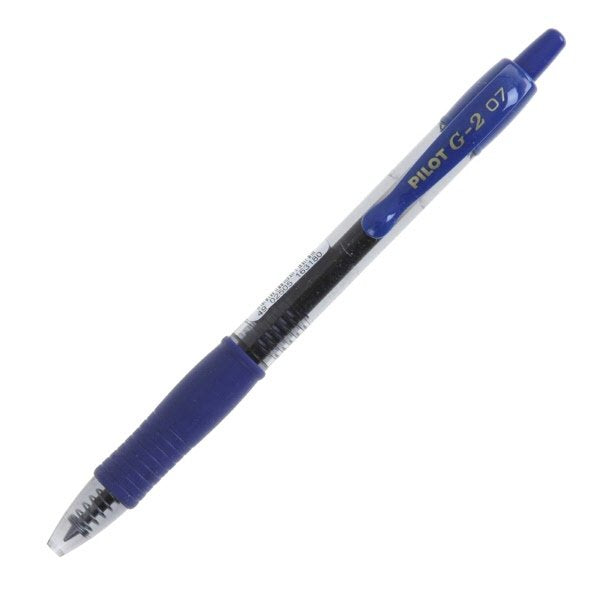Penna a sfera gel G-2 - blu - Tratto fine