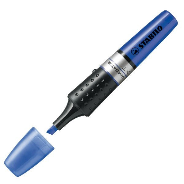 Evidenziatore Luminator - blu - Tratto 2-5 mm - Punta a scalpello